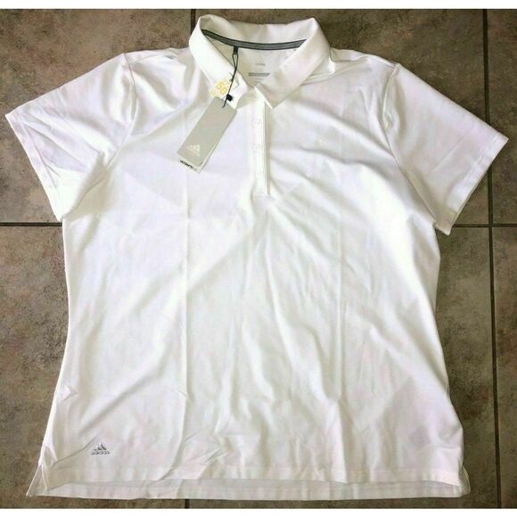 Adidas CE3065 Women's Sz Small Ultimate 365 UPF 50+ UV Golf Polo White $70 - Picture 3 of 8